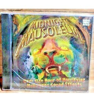CD Midnight Mausoleum: Over One Hour Horrifying Halloween Sound Effects Sealed